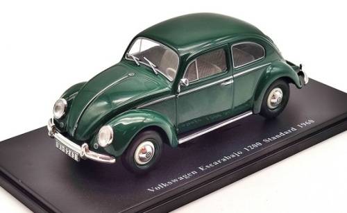 Magazine Series Diecast Model Car VW Volkswagen Escarabajo Beetle 1200 Standard 1960 1/24 scale new
