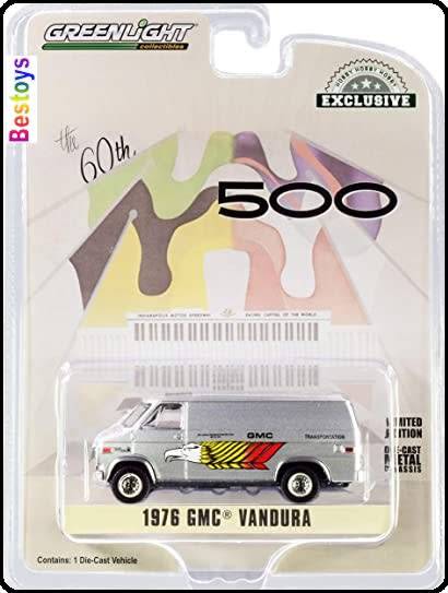Greenlight Diecast Model Car Exclusive GMC Vandura 1976 60th Indy 500 Transportation 1/64 scale new