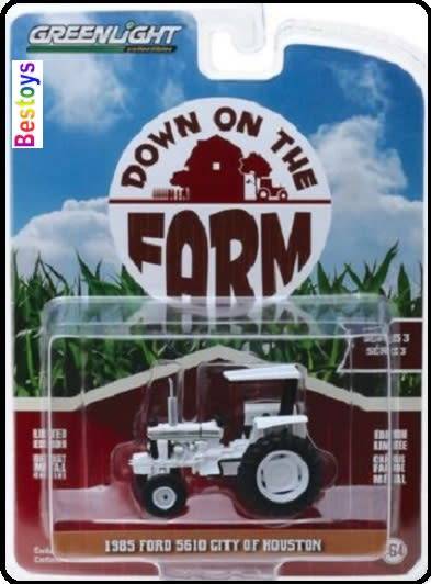 Greenlight Diecast Model Tractor On the Farm Ford 5610 1985 Houston 1/64 scale new in pack