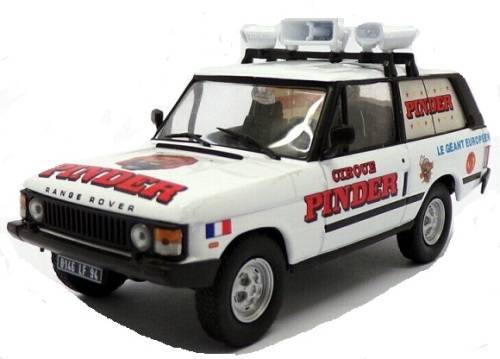 Circus Vehicles Diecast Model Car Collection Range Rover 4x4 "Pinder Circus" 1/43 scale new in pack