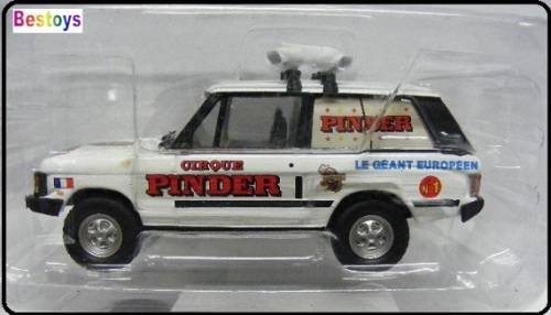 Circus Vehicles Diecast Model Car Collection Range Rover 4x4 "Pinder Circus" 1/43 scale new in pack