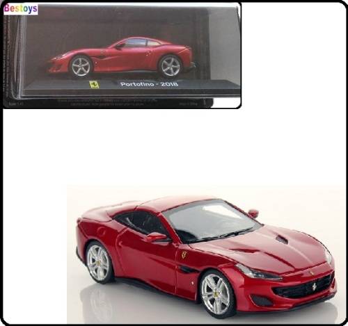 Supercars Diecast Model Car Collection Ferrari Portofino 2018 1/43 scale new in pack