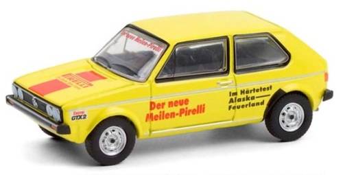 Greenlight Diecast Model Car Exclusive VW Volkswagen Golf Mk 1 Mk 1 1974 Road Trip 1/64 scale new