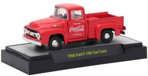 Castline M2 Diecast Model Car Ford F 100 F100 Pickup 1956 "Coca Cola" 1/64 scale new in pack
