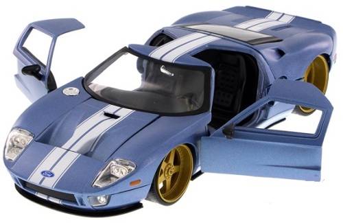JADA Diecast Model Car Big Time Kustoms 97368 Ford GT 2005 1/24 scale new in pack