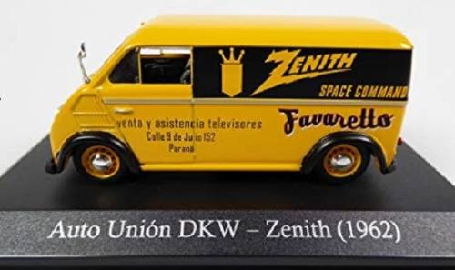 Argentina Diecast Model Car Collection Auto Union DKW Van 1962 `Zenith` 1/43 scale