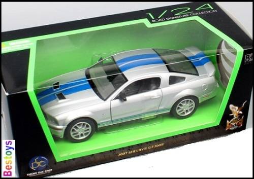 Road Signature Yatming Diecast Model Car 24208 Ford Mustang GT 500 GT500 2007 1/24 scale new in pack