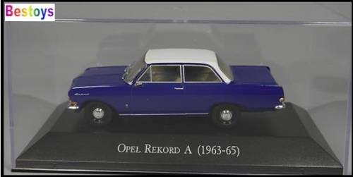 German Cars Diecast Model Collection Opel Rekord A 1963-1965 1/43 scale new in pack