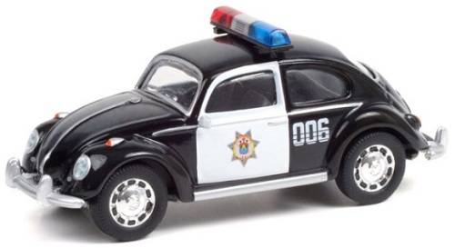 Greenlight Diecast Model Car VDub Series VW Volkswagen Beetle Veracruz Mexico Police 1/64 scale new