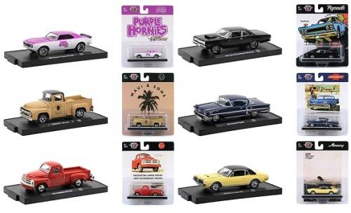 Castline M2 Diecast Model Car Auto Drivers Ford F 100 F100 Pickup 1956 "Maui & Sons" 1/64 scale new