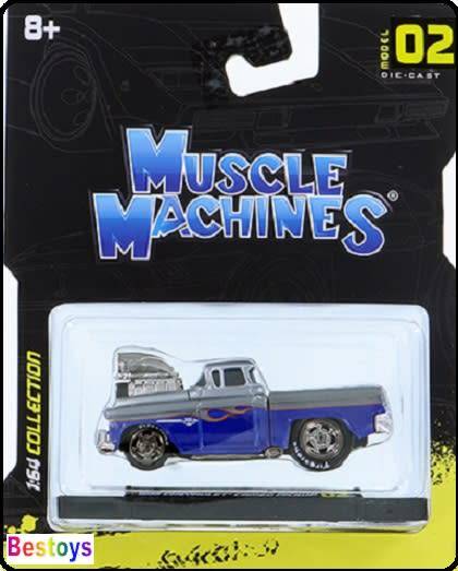 Maisto Muscle Machines Chevy Chevrolet Cameo Pickup 1955 1/64 scale