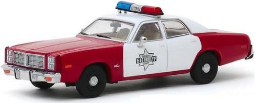 Greenlight Diecast Model Car Exclusive Dodge Monaco 1977 `Finchburg County Sheriff` 1/64 scale new