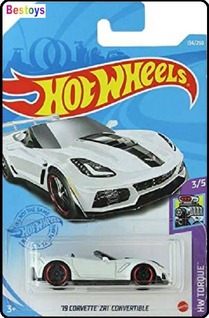 Hotwheels Hot Wheels Diecast Model Car 2021 134 / 250 Chevy Chevrolet Corvette ZR 1 ZR1 Conv 2019 To
