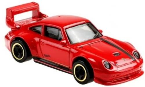 Hotwheels Hot Wheels Diecast Model Car 2021 174 / 250  Porsche 993 GT 2 GT2 Exotics 1/64 scale new