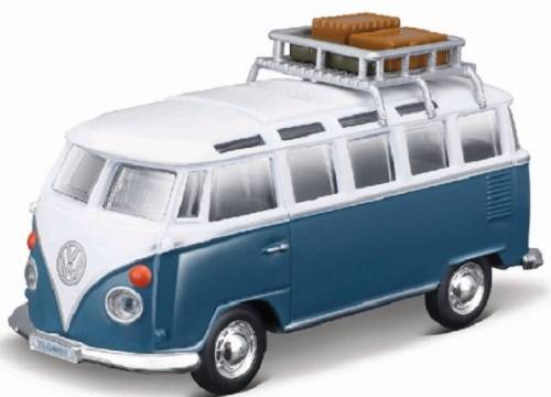Maisto Diecast Model Car Weekenders VW Volkswagen Kombi Samba Bus T 1 T1 + roofrack 1/43 scale new