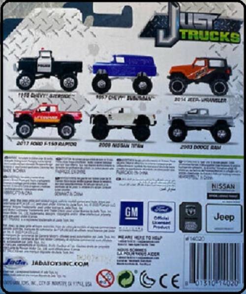 JADA Diecast Model Car Trucks Series Nissan Titan Pickup 2006 1/64 scale new in pack