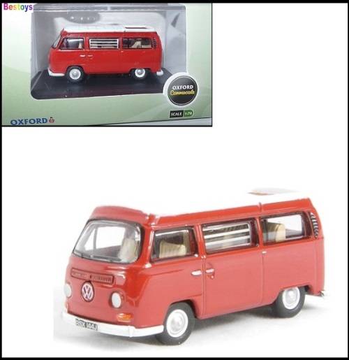 Oxford Diecast Model Car VW004 VW Volkswagen Kombi T 2 T2 Camper 1/76 OO railway scale new in pack