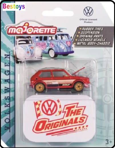 Majorette Originals VW Volkswagen Golf Mk 1 MK1 + Collector tin