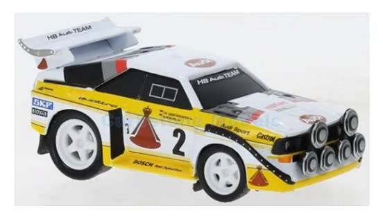 Maisto Muscle Machines Diecast Model Car Audi Quattro Sport S1 E2 1986 No 2 1/64 scale