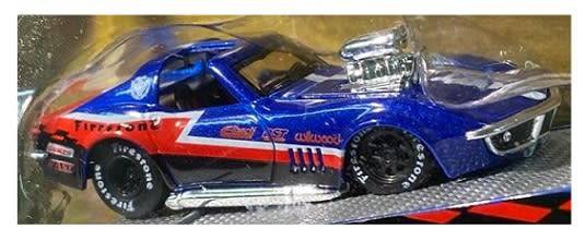 Maisto Elite Transport Ramp Recovery Truck + Chevy Chevrolet Corvette Coupe 1969 "Firestone"