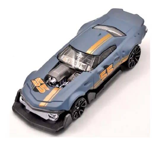 Hotwheels Hot Wheels Diecast Model Car 2023 206/250 Mod Speeder No 55 Muscle Mania 1/64 scale