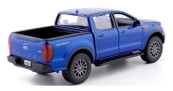 Maisto Diecast Model Car 31521  Ford Ranger Double Cab Pickup 2019 1/27 scale
