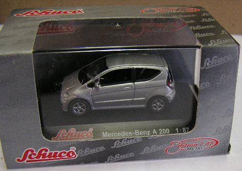 Schuco Diecast Model Car 25159 , Mercedes Benz A Class A200 A 200 ,HO 1/87 railway scale ,new in box