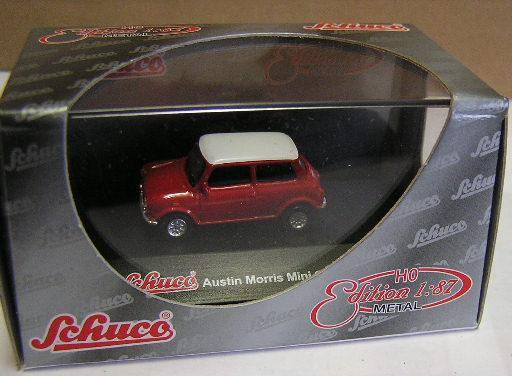 Schuco 25183 Austin Morris Mini Cooper , HO 1/87 scale , new in box
