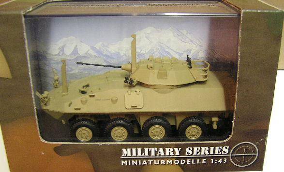 Schuco 3246378 Military Vehicle , LAV 25 Piranha USA 1991 , 1/43 scale , diecast , new in box
