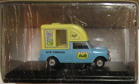 Oxford MP008 Mini Van High Top "Walls Ice Cream" , 1/43 scale , new in box