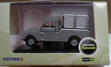 Oxford Diecast Model Car LAN1109001 Land Rover Series I with railings OO 1/76 railway scale new