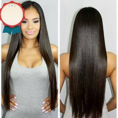 Peruvian and Brazilian lace frontal straight  WIG/16inches /9A/300g