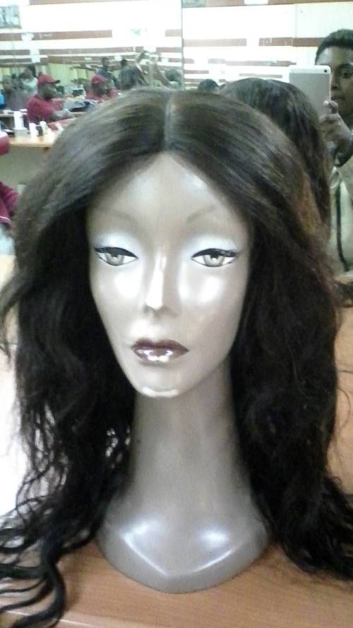 Brazilian virgin hair wigs with 3part lace frontal closure 8,10,12,14inches/8A/400g STRAIGHT & WAVY