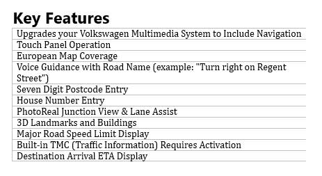 VW Navigation Upgrade