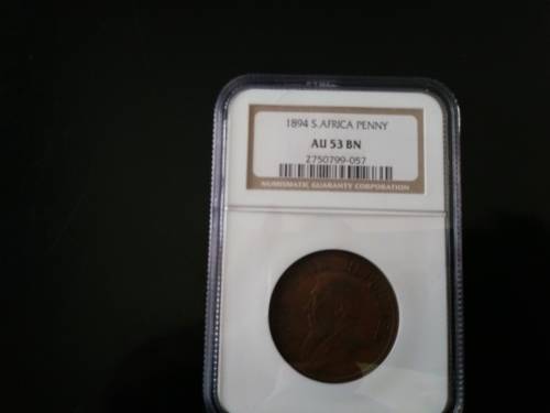 1894 South African Penny