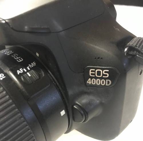 CANON EOS 4000D WITH 18-55mm LENSE IN EXCELLENT CONDITION