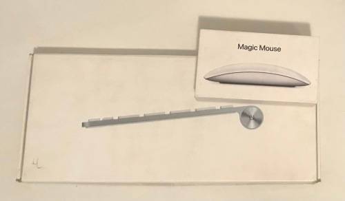 Apple wireless Keyboard and Mouse set A1314-A1296 In Excellent Working Condition 10%