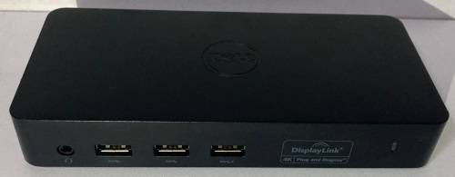 Dell USB 3.0 D3100 Docking Station-In Excellent Working Condition With Power Code