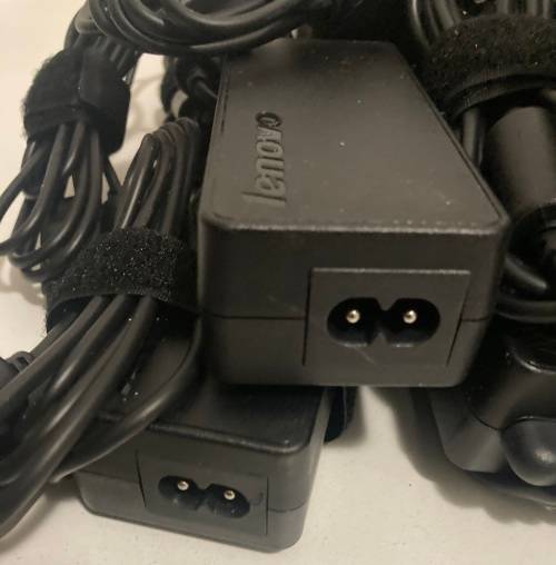 Lenovo 65W USB YELLOW TYPE ORIGINAL CHARGER  IN GOOD WORKING CONDITION
