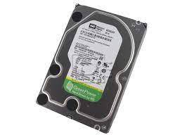 WESTERN DIGITAL GREEN POWER 2TB HARD DRIVE -NEW