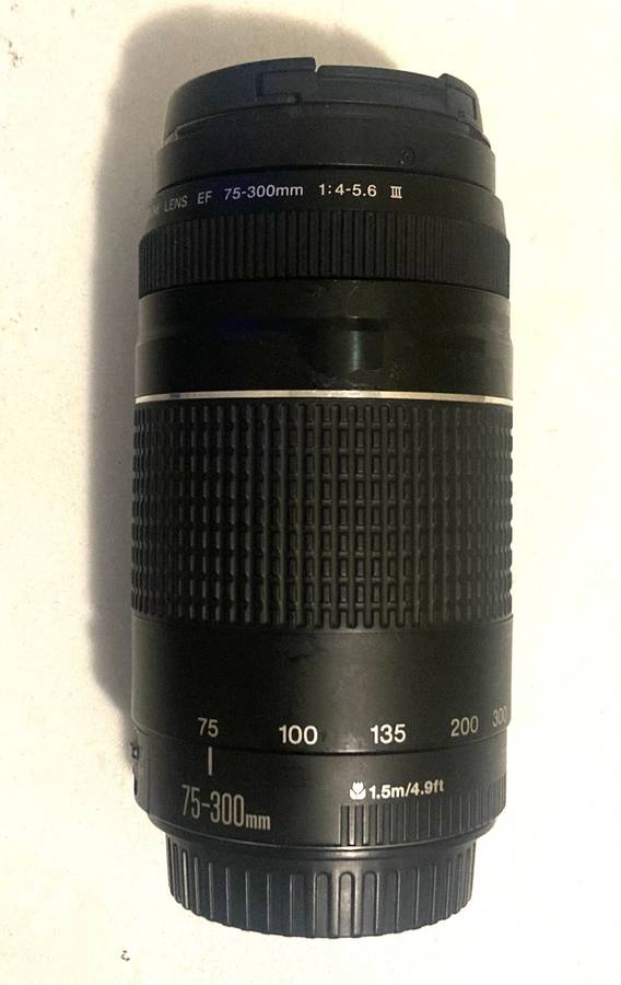 Canon Lens 75-300mm III GOOD Condition