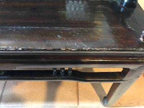 BEAUTIFUL HAND CARVED CHINESE BENCH