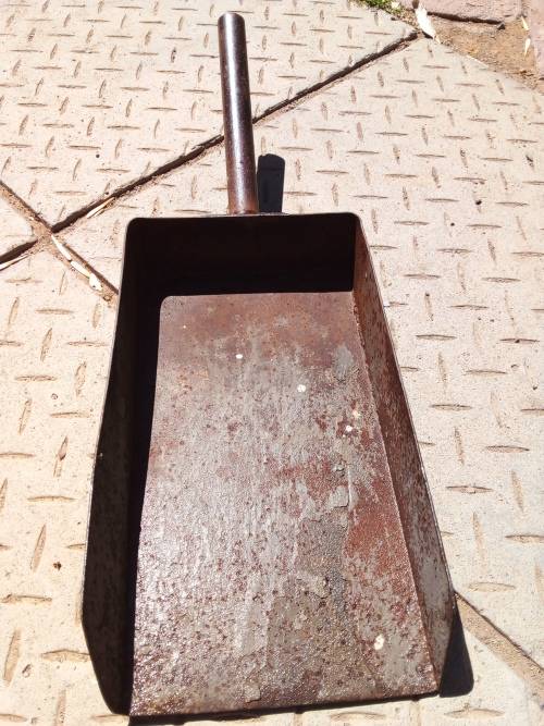 Antique Hand Forged Coal Shovel / Ash scoop.