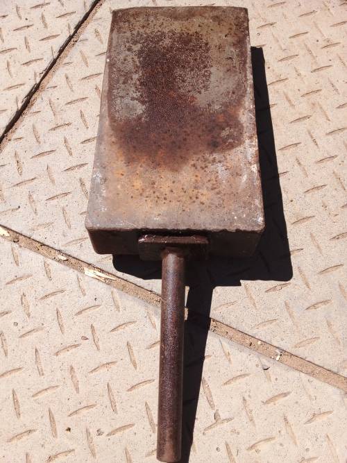 Antique Hand Forged Coal Shovel / Ash scoop.