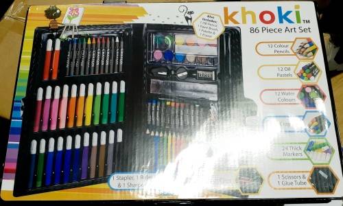 ART+CRAFT  ART SET 86 PCE