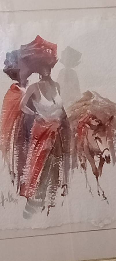 Wallace Hulley (SA, born 1931) ( March 5 2022) - Original Watercolour