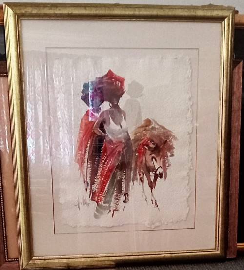 Wallace Hulley (SA, born 1931) ( March 5 2022) - Original Watercolour