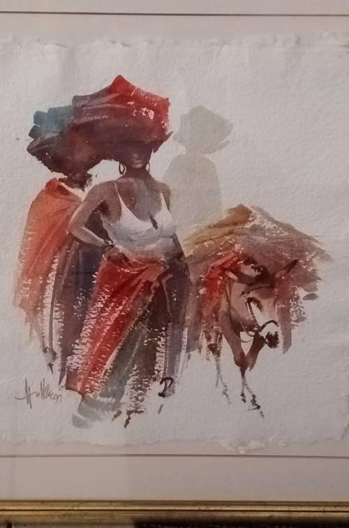 Wallace Hulley (SA, born 1931) ( March 5 2022) - Original Watercolour