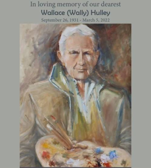 Wallace Hulley (SA, born 1931) ( March 5 2022) - Original Watercolour