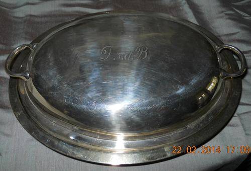 Silver Plated Vegetable Dish